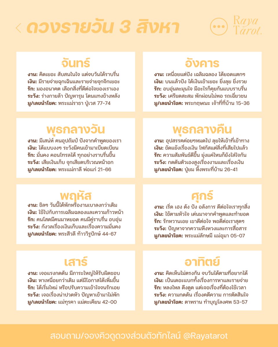 rayatarot's tweet photo. สวัสดีวันจันทร์หรรษา นกที่ลงดูดวงรายวันช้า คือนกที่ไม่ได้นอน 🤣 #DailyRayaTarot #RayaTarot https://t.co/XdsN2PJe12