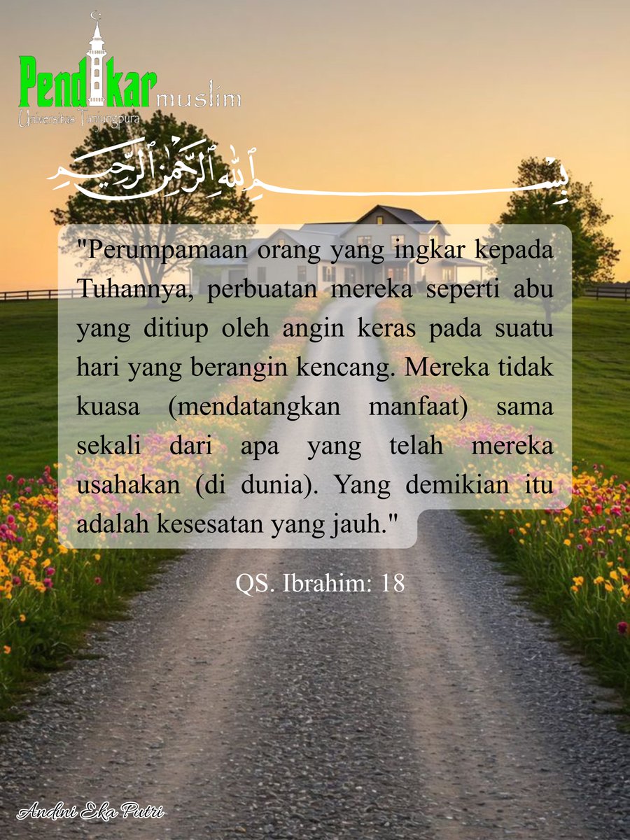 AndiniEkPtr's tweet photo. Bismillahirrahmanirrahim
Assalamu'alaikum warahmatullahi wabarakatuh✨🙏🏻

#Pendikar 
#Pancasila 
#UNTAN 
#PendikarPancasilaUNTAN https://t.co/K42hL6oqMZ
