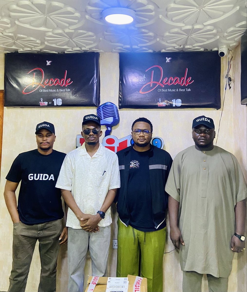 HitFMCalabar's tweet photo. Today’s edition of #LateMorningsWithGina featured Okam Solomon, Founder & CEO of Guida, alongside Mr. Ayi, it was an insightful conversation filled with practical lessons on entrepreneurship, leadership, and building a customer-focused business.
#hitfmcalabar #explorepage #fyp https://t.co/YKeGrAlUyQ