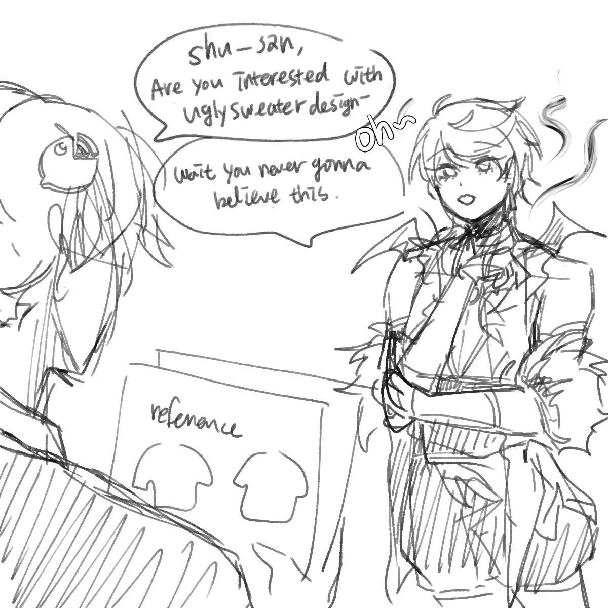 syupakimela's tweet photo. #YaminoArt 
I just wonder🧍 https://t.co/GTLnmmn6iP