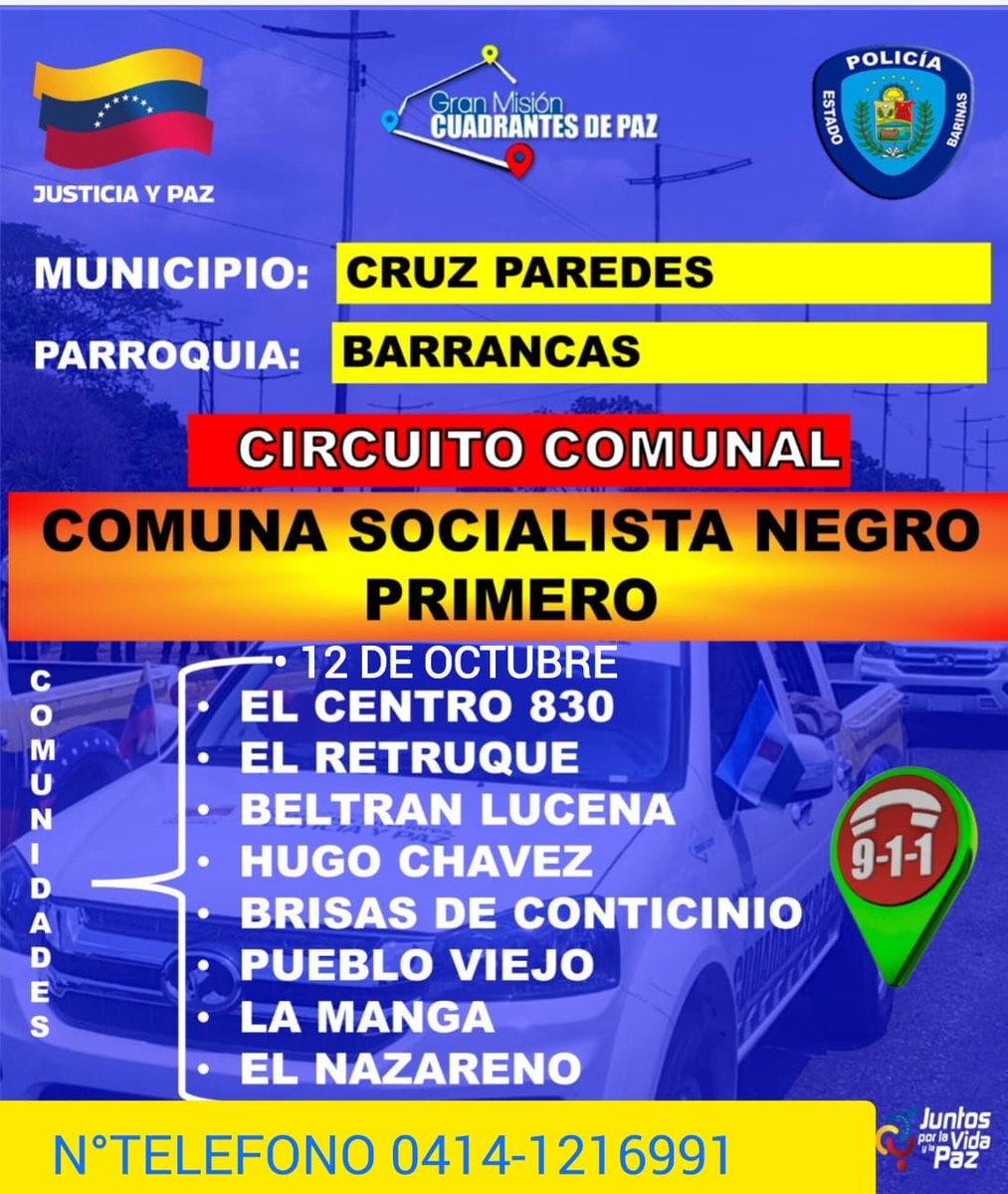 espinador's tweet photo. Barinas @cuadrantdpaz https://t.co/wPuHsKFEoS