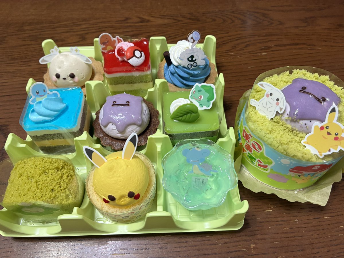 pecchin1's tweet photo. かわいい！
たまたま行ったら売ってたー！

＃ぽこあポケモン
＃メタモン
＃コージーコーナー https://t.co/MiML7qgsd0