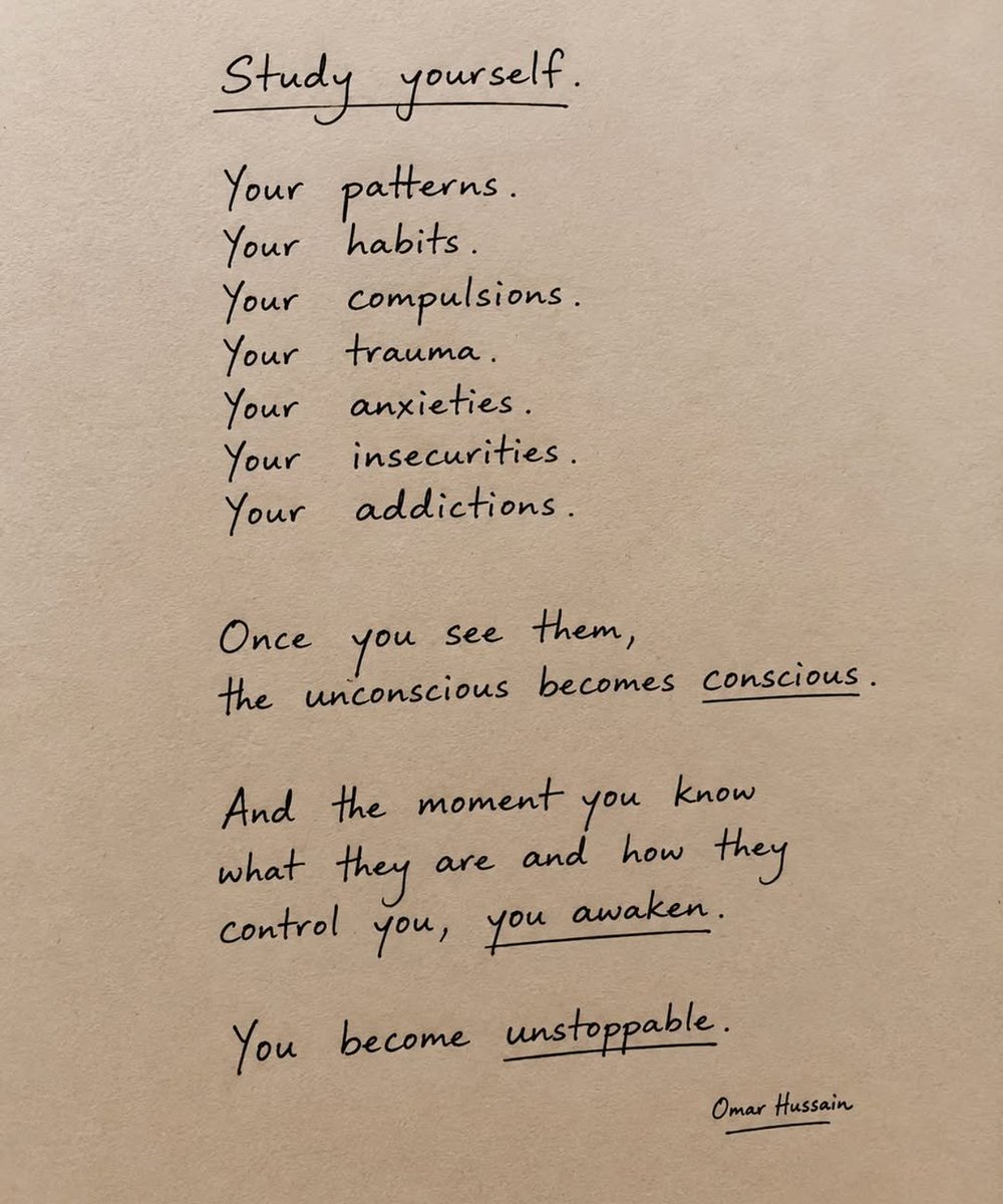 mindsetmachine's tweet photo. Study yourself https://t.co/xVRPIP1E4c