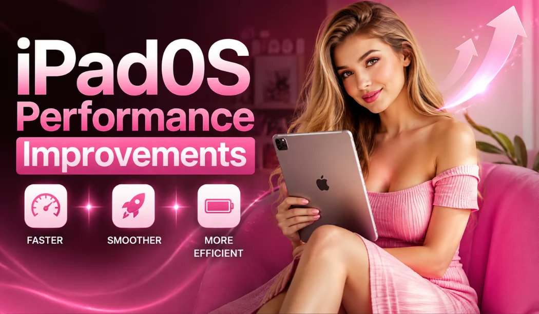 Ab_arch_media's tweet photo. ⚡ Faster apps. Better multitasking. Smoother animations.
The newest iPadOS Performance Improvements prove that software optimization can completely.
#iPadOS #Apple #Tech #iPad #Performance #AppleNews #Technology #Productivity #Trending #Innovation
https://t.co/yHACygjnXV https://t.co/60TAjmZrCf