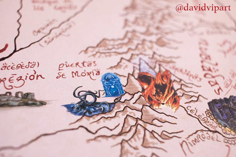 davidvipart's tweet photo. Rememora la trilogía de 'El Señor de los Anillos' con este mapa de la Tierra Media ilustrado a mano a lo largo de un año y caligrafiado con el estilo de letra de Frodo, Sam, Bilbo, Gandalf y Aragorn 🪶 https://t.co/8O1H7wnjky