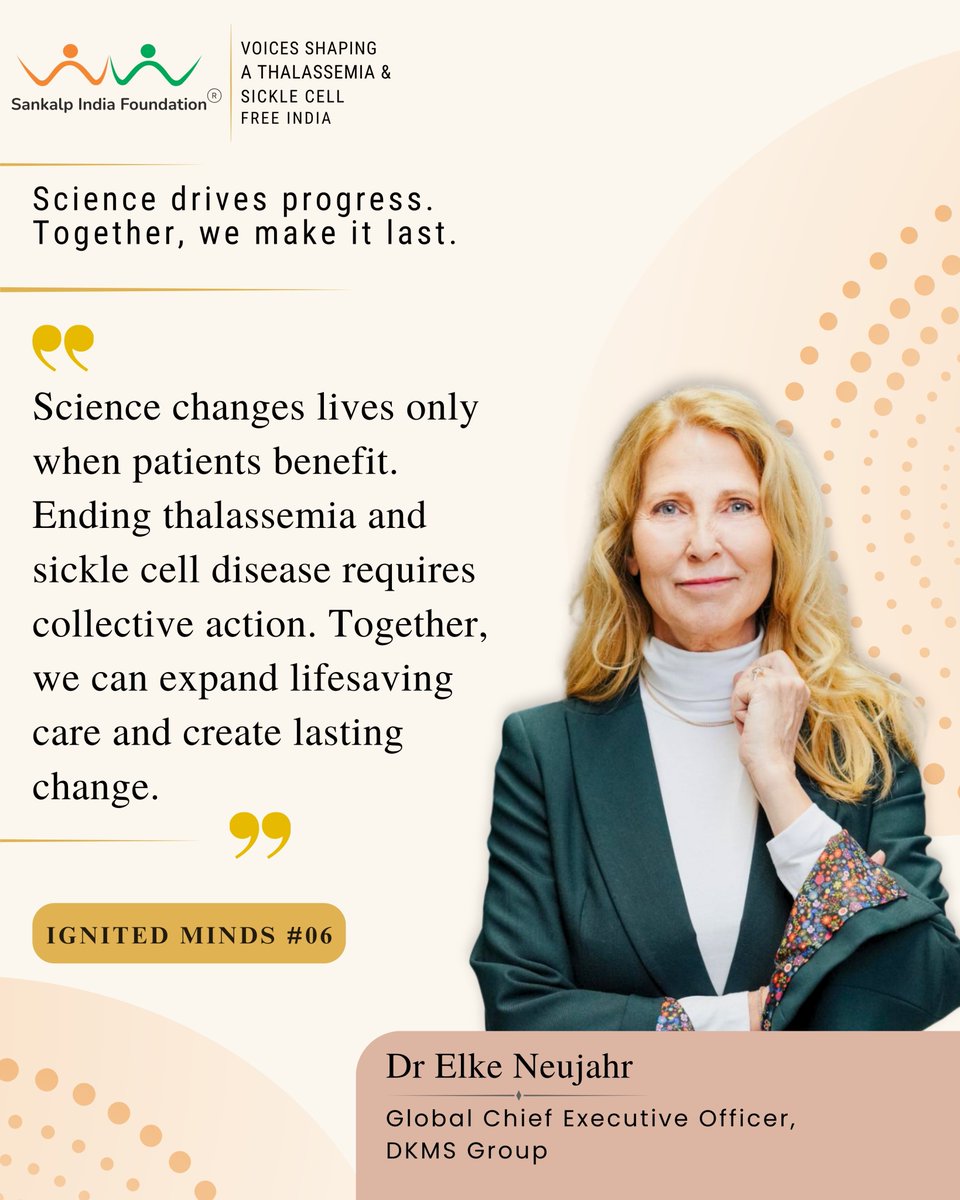 SankalpIndia's tweet photo. Science changes lives only when patients can benefit. How do we work together to ensure lifesaving care reaches every child?
#IgnitedMinds #SankalpIndiaFoundation https://t.co/iyZ1bXrD7C