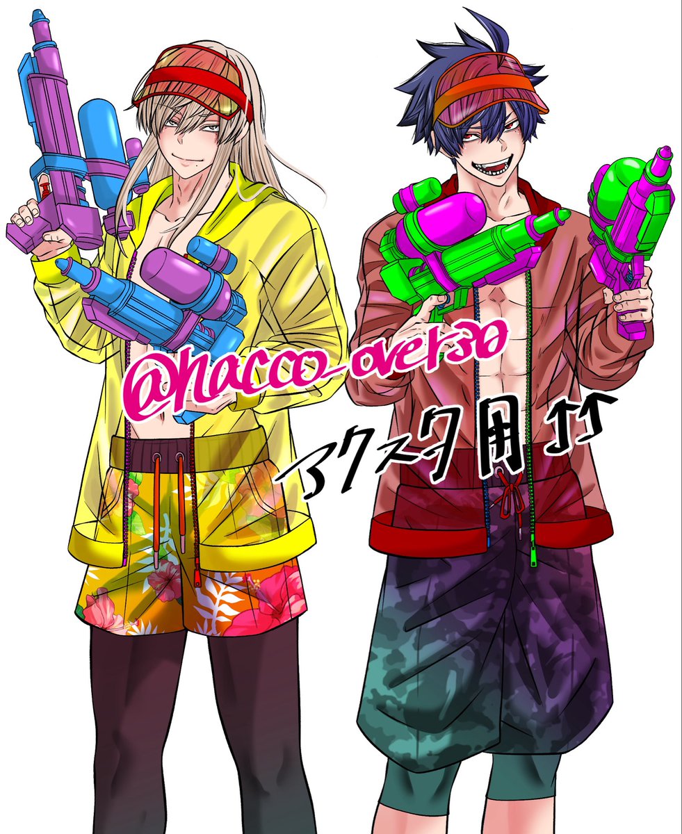 nacco_over30's tweet photo. イベント当日スペースで飾る用の
🐍🔫全身BIGアクスタ
2人のサイズ調節しなきゃ🤦🏻‍♀️ https://t.co/g3b5G0lW9H