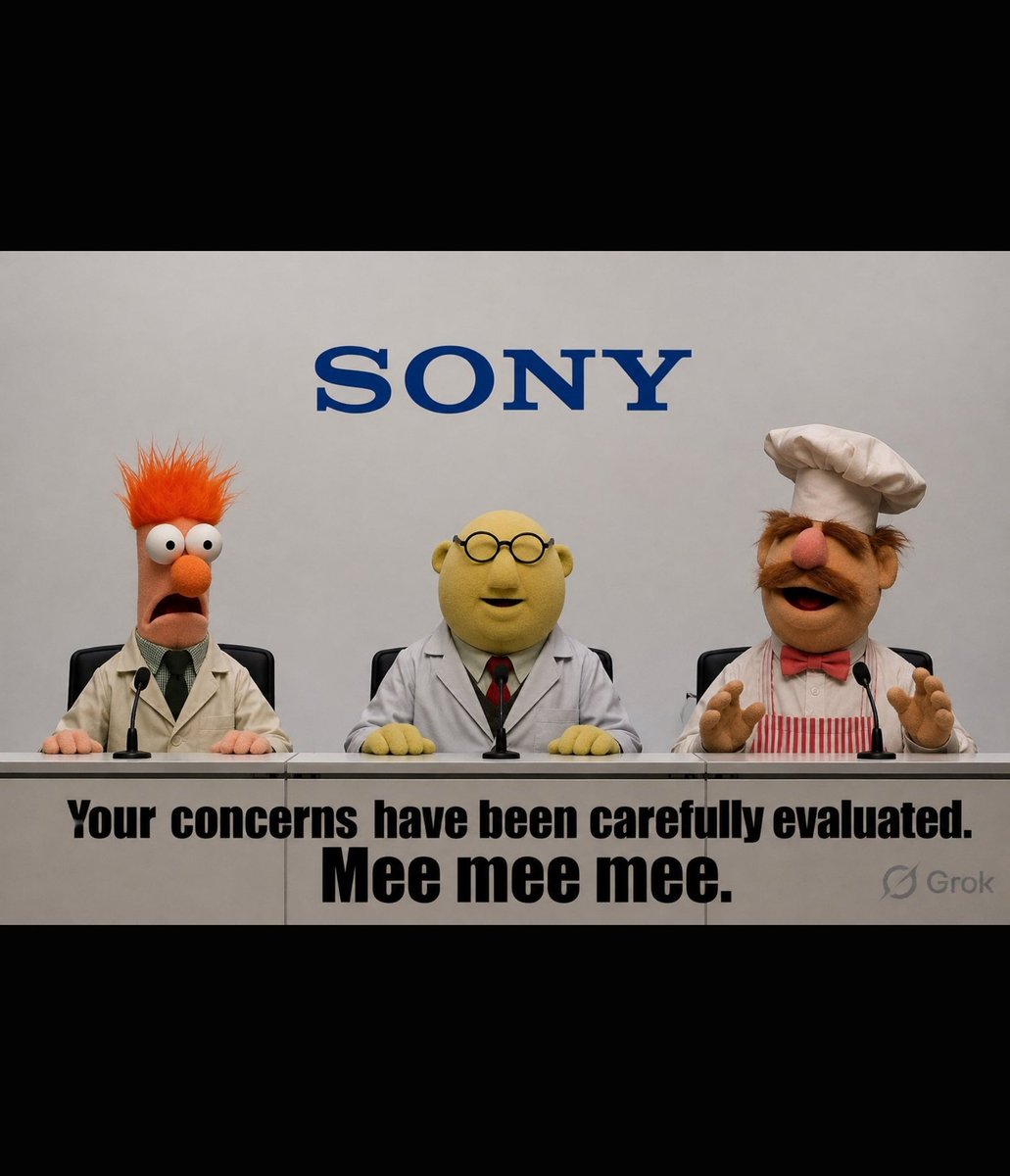 markle_ted's tweet photo. @PlayStationPT The brilliant minds of Sony. https://t.co/msQ4RUn3Nt
