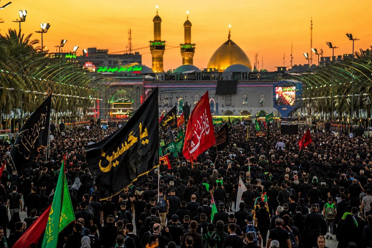 mwmh419848691's tweet photo. اربعین، کلاسِ درسِ «واقع‌بینی» است؛ حسین (ع) به ما آموخت که حتی در محاصره‌ی سانسور و تحریف، می‌توان حقیقت را به تاریخ تزریق کرد.
#یا_لثارات_الحسین 
#ملت_حسینی https://t.co/q9M9ZsK5Qk