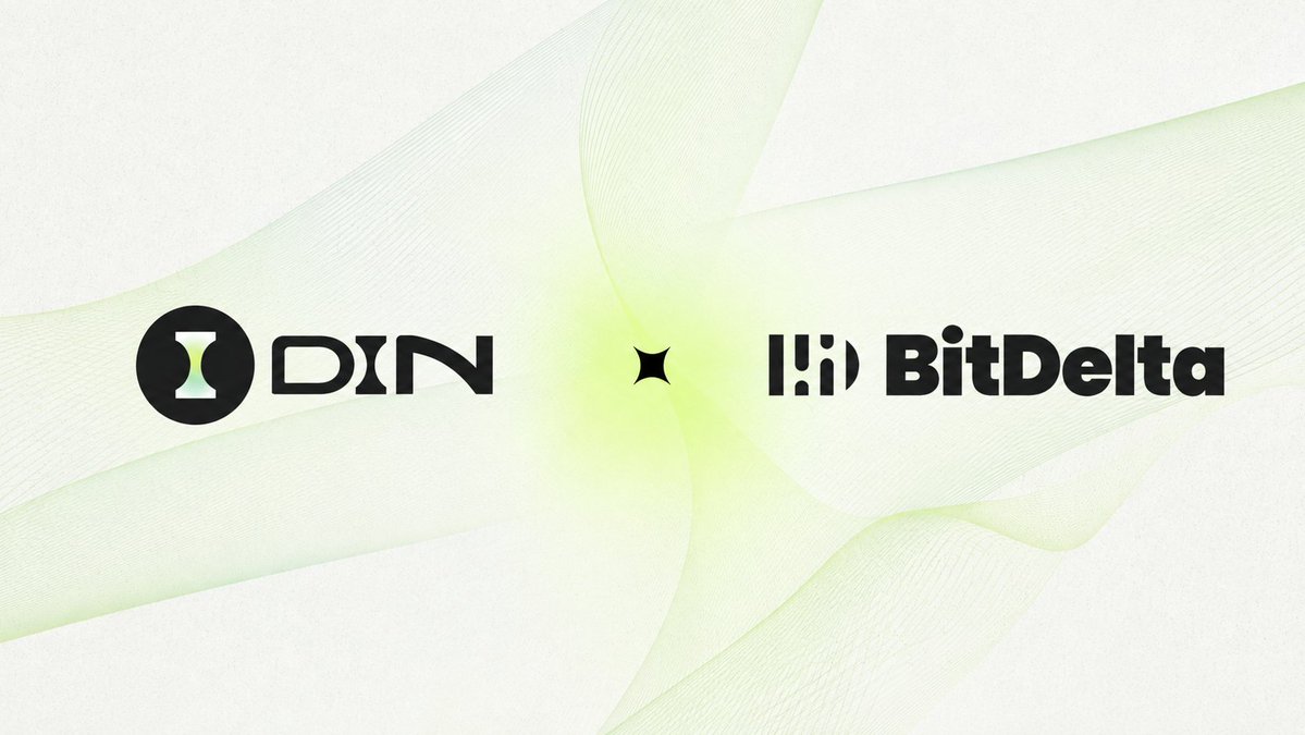 din_lol_'s tweet photo. 🚀 DIN is now live on BitDelta @bitdelta !

The DIN/USDT trading pair is officially available on BitDelta, giving our global community another convenient way to access and trade DIN.

Trade here:
 https://t.co/aIhCZKDB51
This listing marks another step forward in expanding DIN’s global accessibility and strengthening the ecosystem around AI-powered data infrastructure.

A big thank you to the BitDelta team and the entire DIN community for the continued support.

Let’s keep building the future of AI and data together. 
#DIN #BitDelta #AI #Data #Crypto #Web3