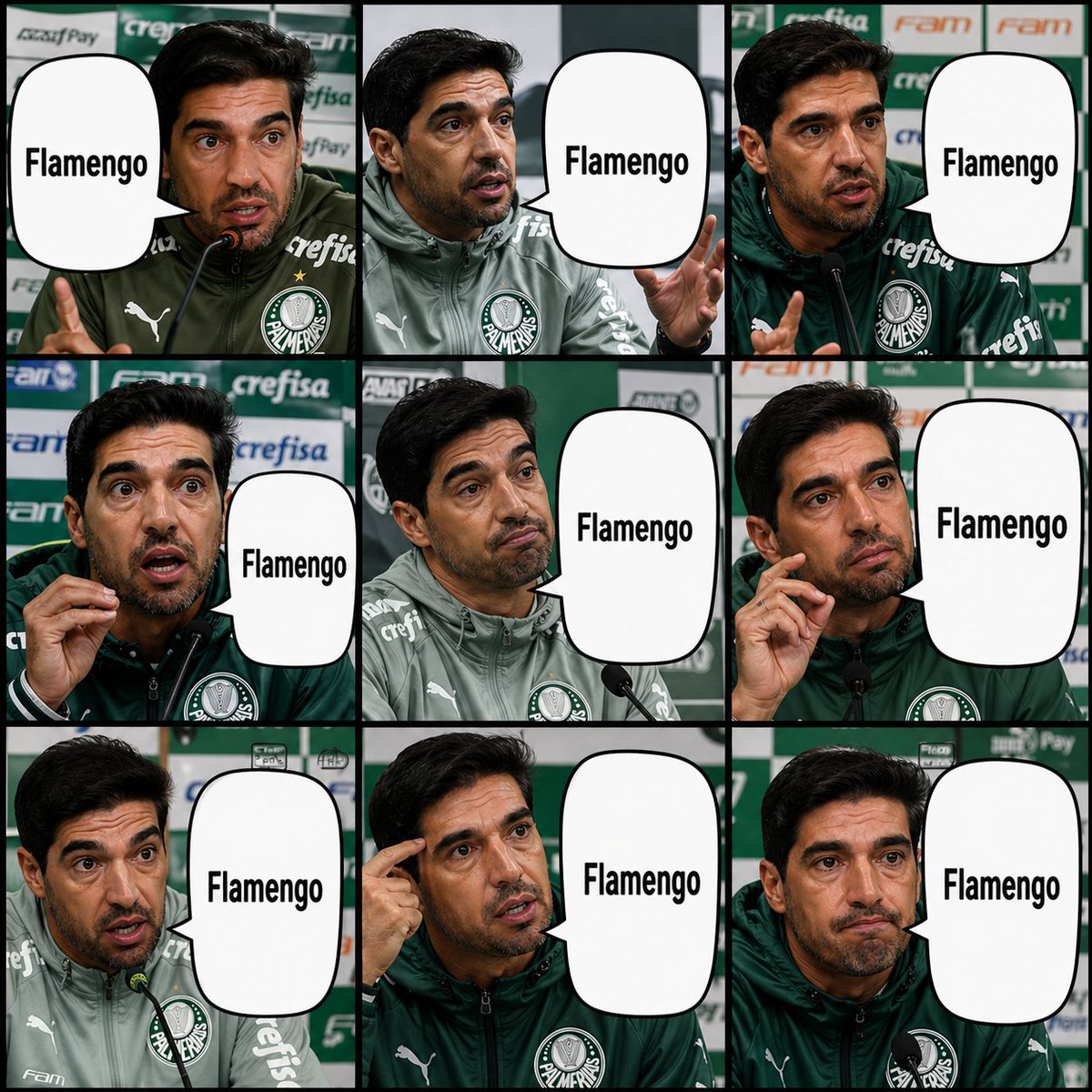 CariocaViking's tweet photo. @TNTSportsBR Abelaum e carminha só pensam no Flamengo, deviam se preocupar mais com o #VARmeiras https://t.co/NszPhDiEUQ