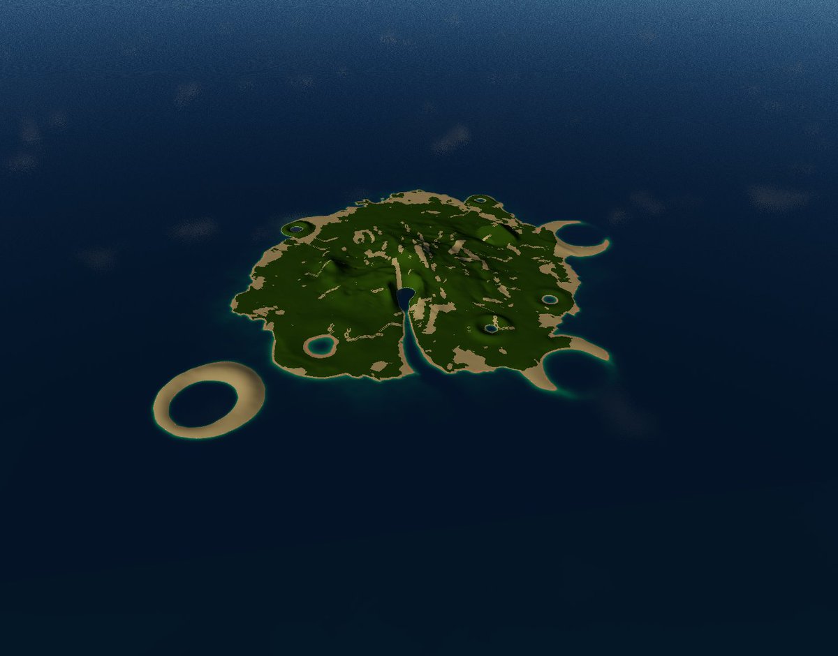 denshipilovart's tweet photo. I've completed the terrain generator for @SubstrataVr  and Metasiberia.
A large number of islands and tools are available. You can also use map data.
It was originally a code @lifeinthegutter 
https://t.co/uOQfCckKUW https://t.co/exjPliqMgw