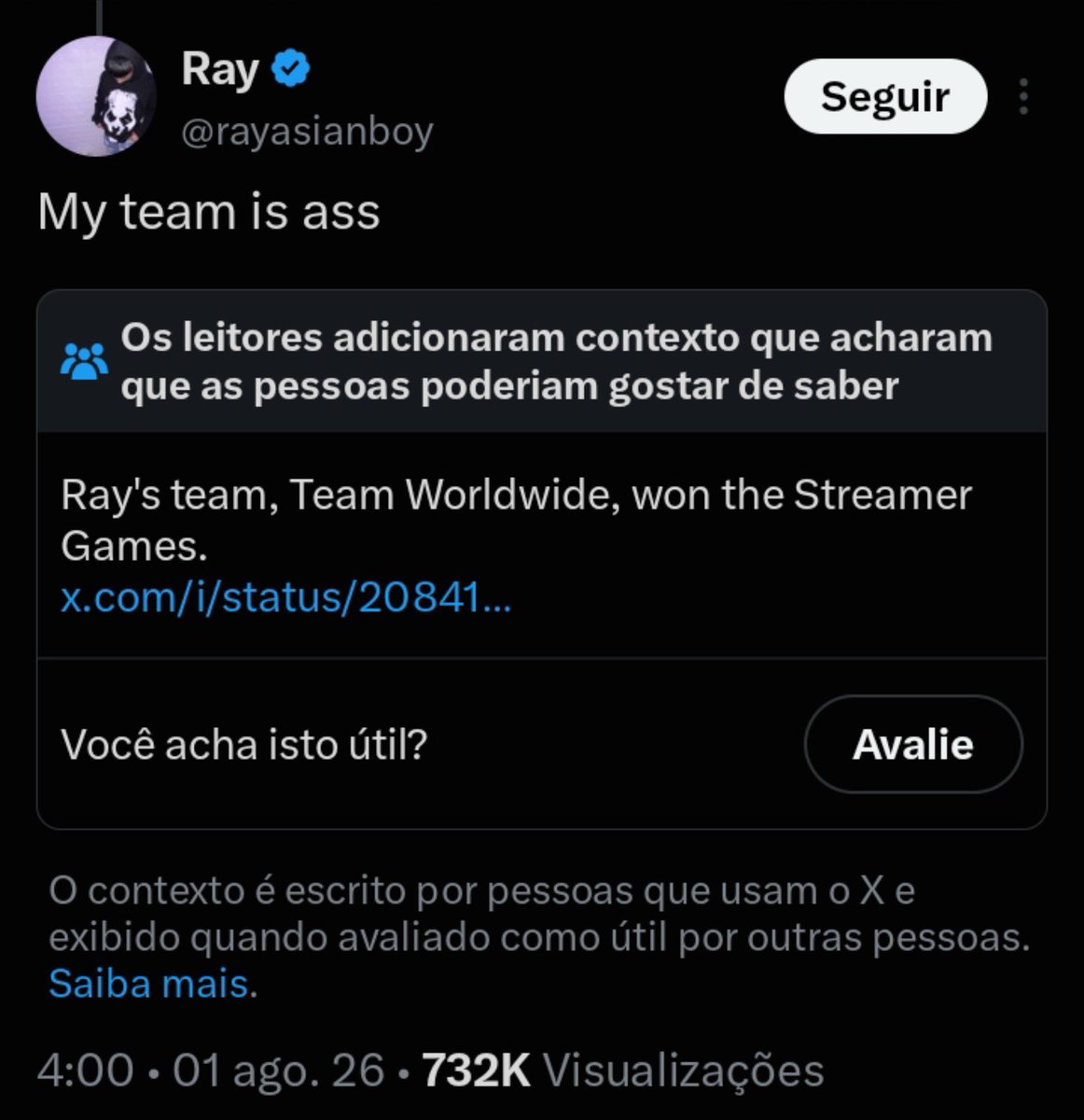 naksu_5861's tweet photo. NEM FUDENDO MANO KKKKKKKKKKKKKKKKKK 

Foi de notas da comunidade https://t.co/ZKMKpcJdcJ