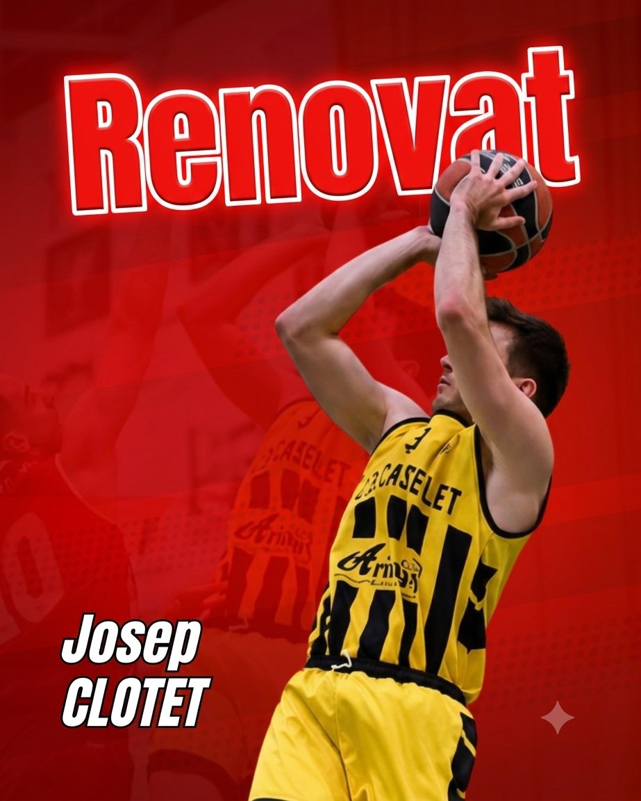 RumorsBQBages's tweet photo. 🔴⚪️La Salle Manresa tanca la plantilla amb el fitxatge de JOSEP CLOTET. A mitja temporada passada anunciava que penjava les botes mentre jugava pel CB Castellet, pocs mesos després es compromet per continuar aportant bon bàsquet als manresans. https://t.co/pnHESXUjJV