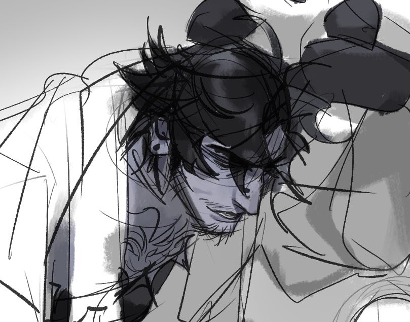 Mirchiett's tweet photo. Art dump
Old sketches
#NortonCampbell #FoolsGold #Prospector #IdentityV https://t.co/NNoCr2jW2a