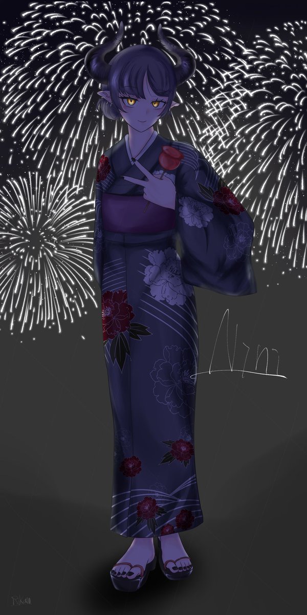 Rikan0412's tweet photo. #煮煮画 

再びファンアートです
全身かきました https://t.co/4H4Z6mDzVk