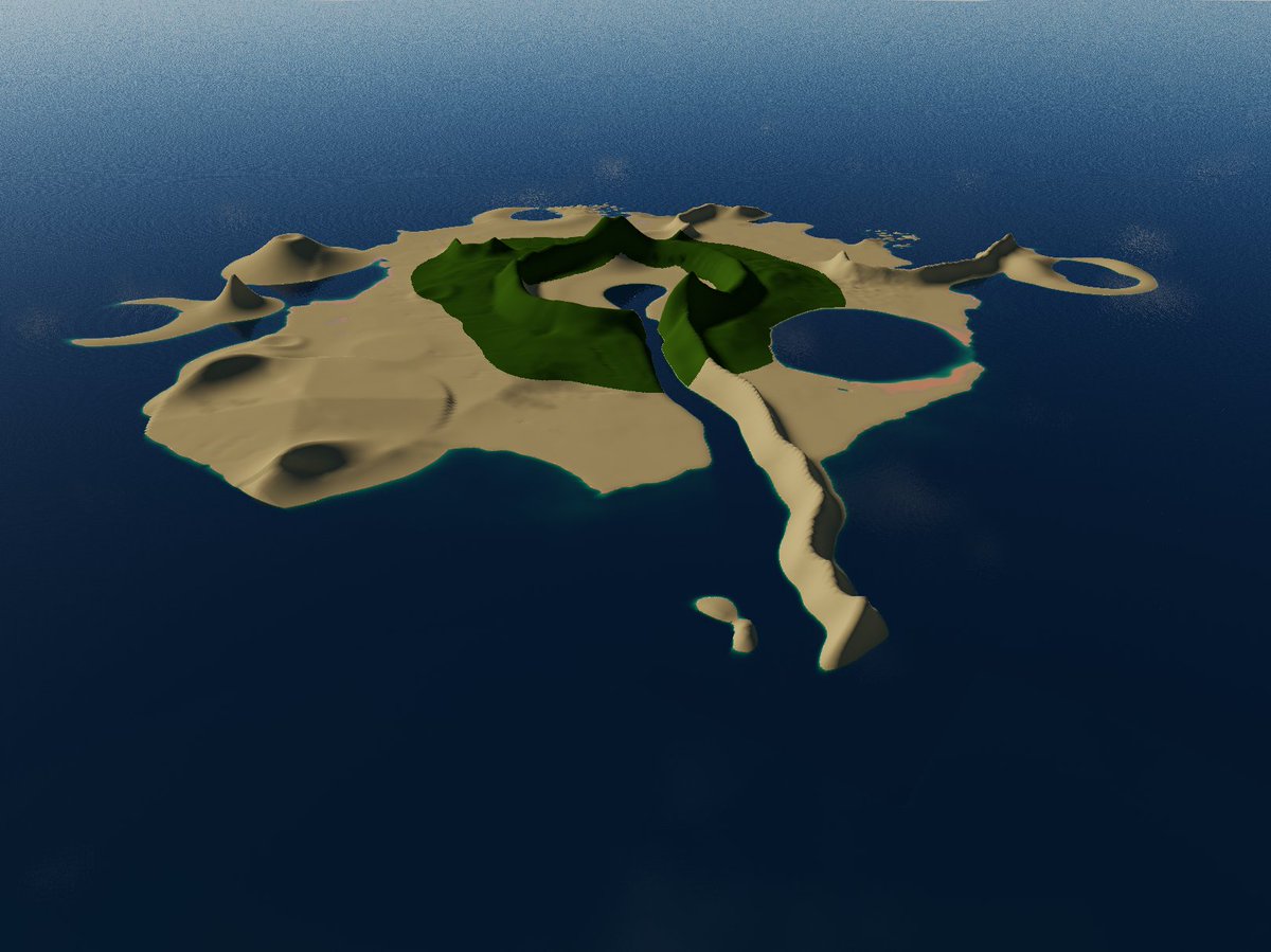 denshipilovart's tweet photo. I've completed the terrain generator for @SubstrataVr  and Metasiberia.
A large number of islands and tools are available. You can also use map data.
It was originally a code @lifeinthegutter 
https://t.co/uOQfCckKUW https://t.co/exjPliqMgw