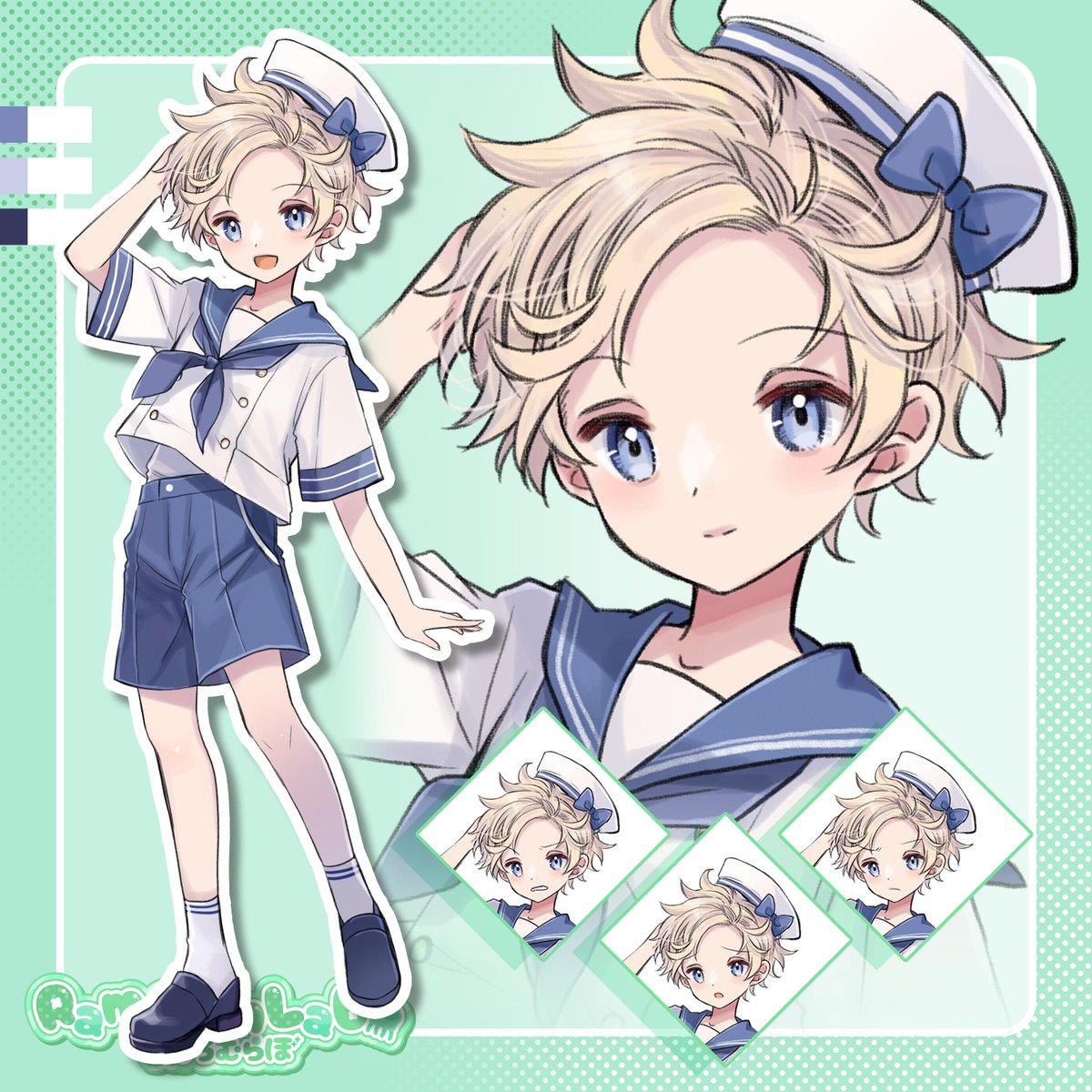 RamRomLabo's tweet photo. 水兵くん出してるよ～🚢 https://t.co/5GZSoNWX0N