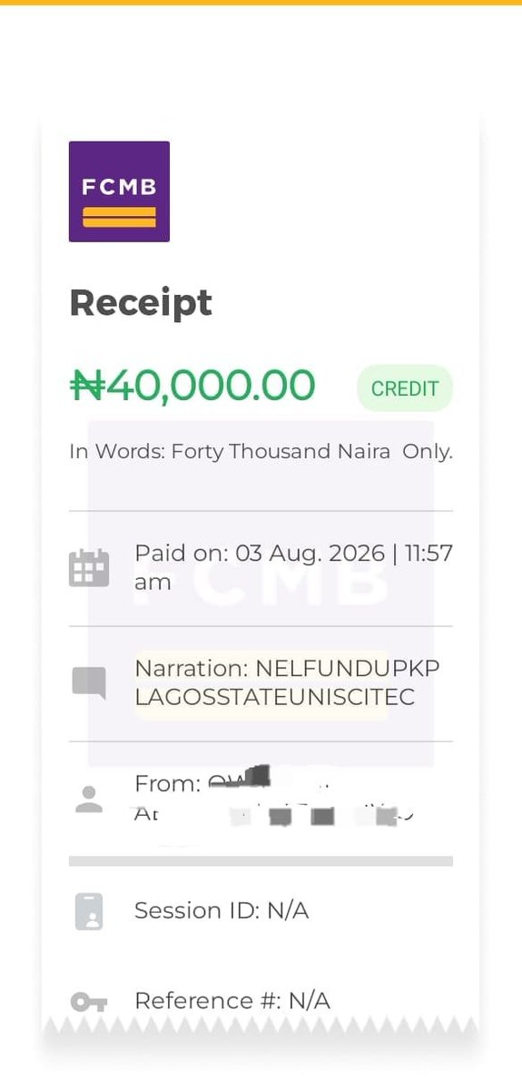 ONLYCASMIR's tweet photo. LASUSTECH june and July NELFUND  upkeep payment Confirmed 

Stay tuned https://t.co/VbCMF03Q3K