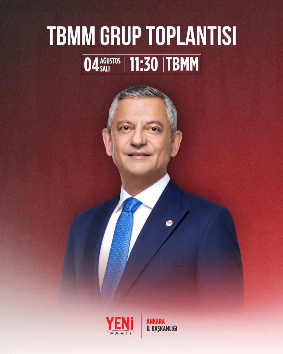 Yeni Parti Ankara İl Başkanlığı tweet media