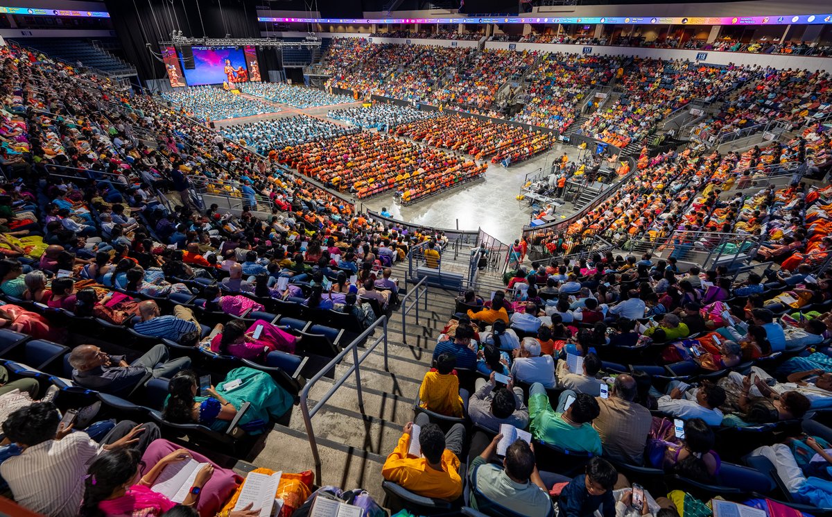 dattapeetham's tweet photo. Sampoorna Bhagavad Gita Parayana by Maha Yagna students • CUTX Event Center, Allen, TX, USA • 2 Aug 2026

#sgsswamiji #swarnayatra #swarnayatra2026 #sgsashrama #dattapeetham #avadhootadattapeetham https://t.co/5o0gJQireg