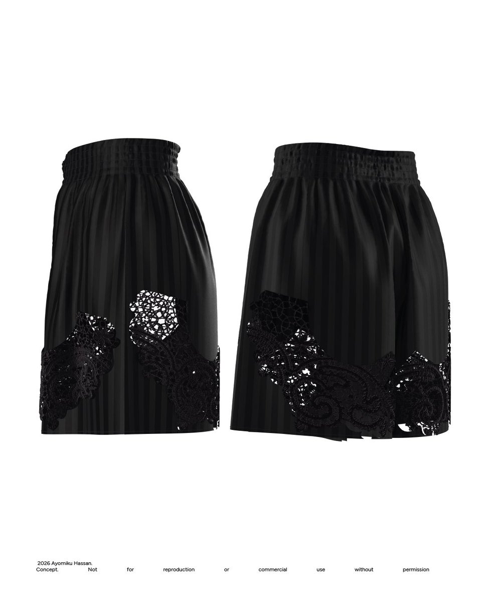 ay0mikuhassan's tweet photo. Lace shorts https://t.co/yHhthRoKys