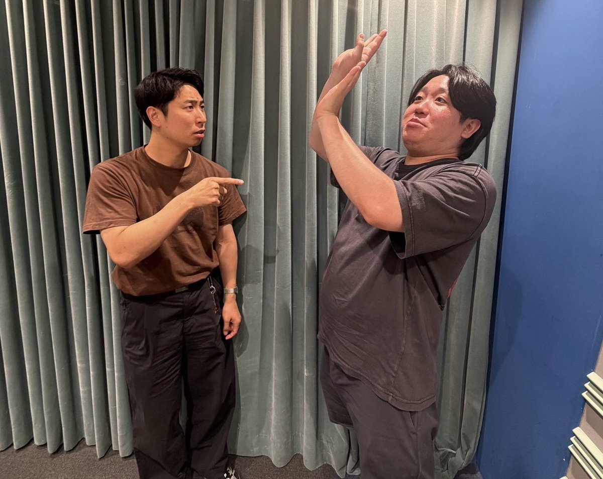 kingyo_demeking's tweet photo. ／
#金魚番長のデ��キング #121
アフタートーク配信開始！
＼

箕輪はスイパラに行ったことがありません。なのでスイパラに行ったことがある古市が、スイーツ以外にもピザやパスタ、ラザニアがあると教えてあげました。でもそれはスイパラではありませんでした。
https://t.co/lzkqRsn8CQ https://t.co/BXd2cO44rj