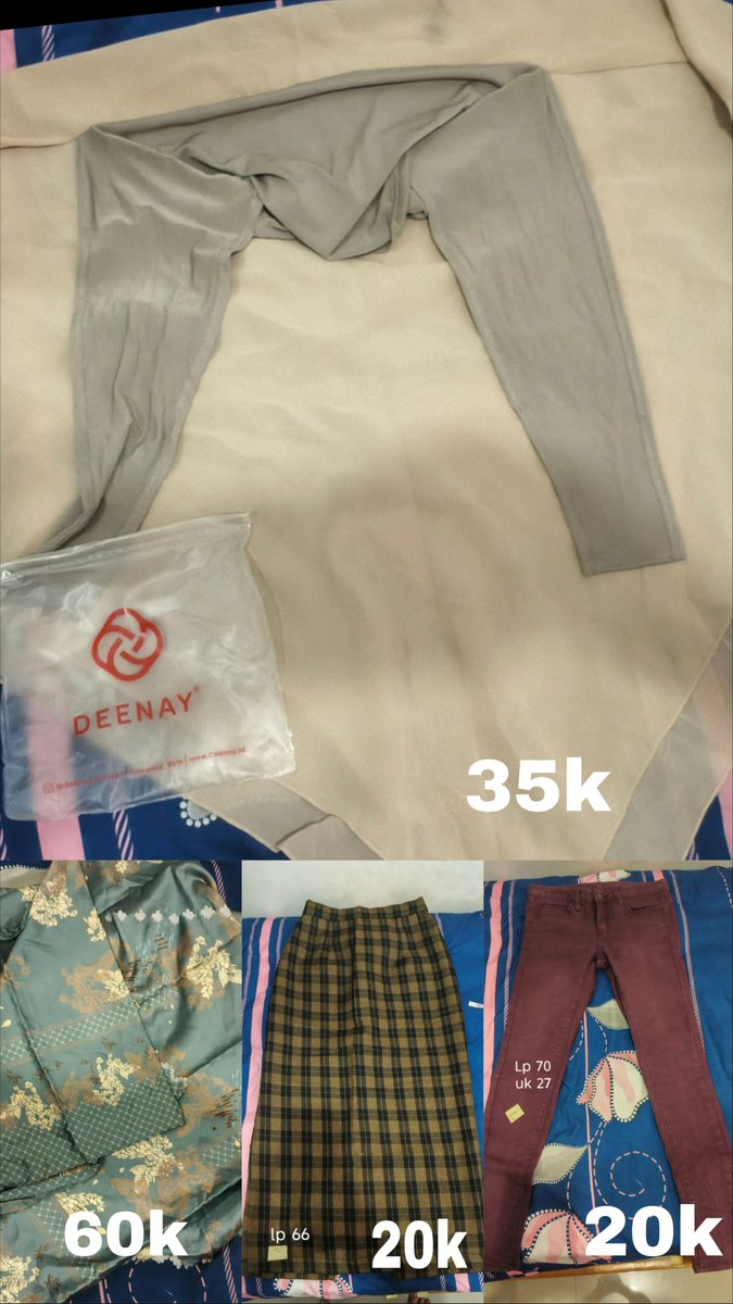 tanviere_'s tweet photo. mau preloved baju, boleh chat for more details ya

bisa oren
dom kota bandung
#preloved #wts #wtb https://t.co/xK8aNm15d8