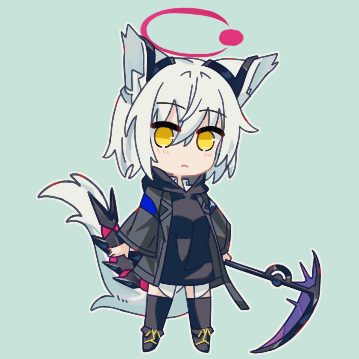 honeycthylla1's tweet photo. 「……こんこん🦊」 https://t.co/TvWnaN5gE0