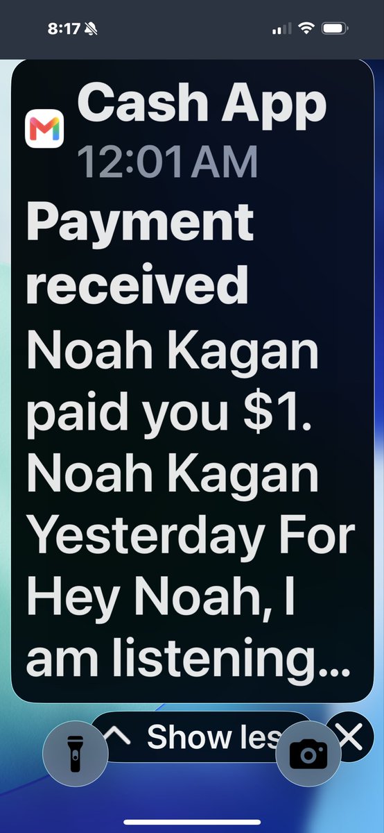 LisaAshman14's tweet photo. @noahkagan thank you for believing in me. #Thedollarchallenge https://t.co/uUqxkLs0PA