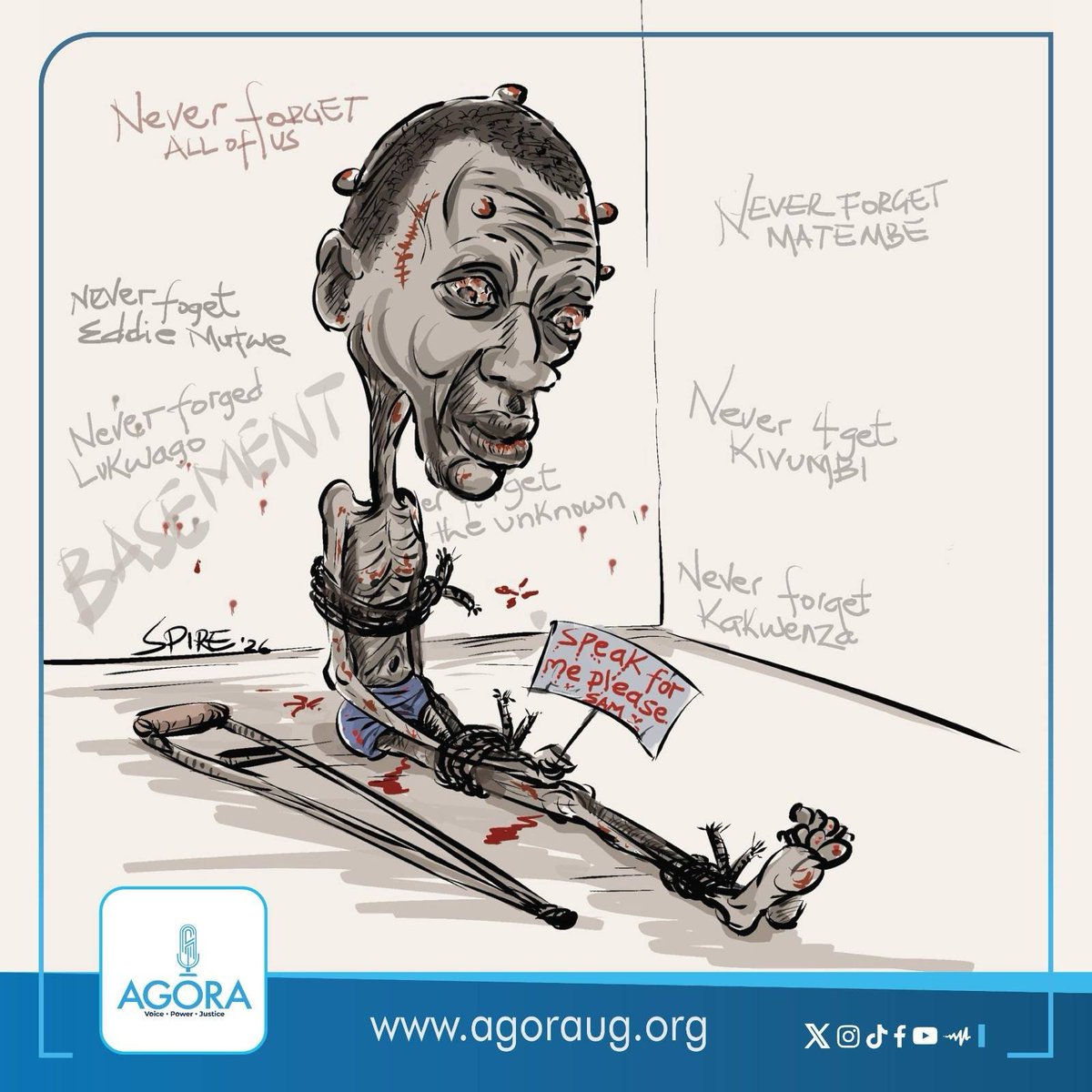 AgoraCFR's tweet photo. #SaveSamMugumya
#JusticeForSamMugumya
#StopAbductionsUg https://t.co/oDnyd5yGTA