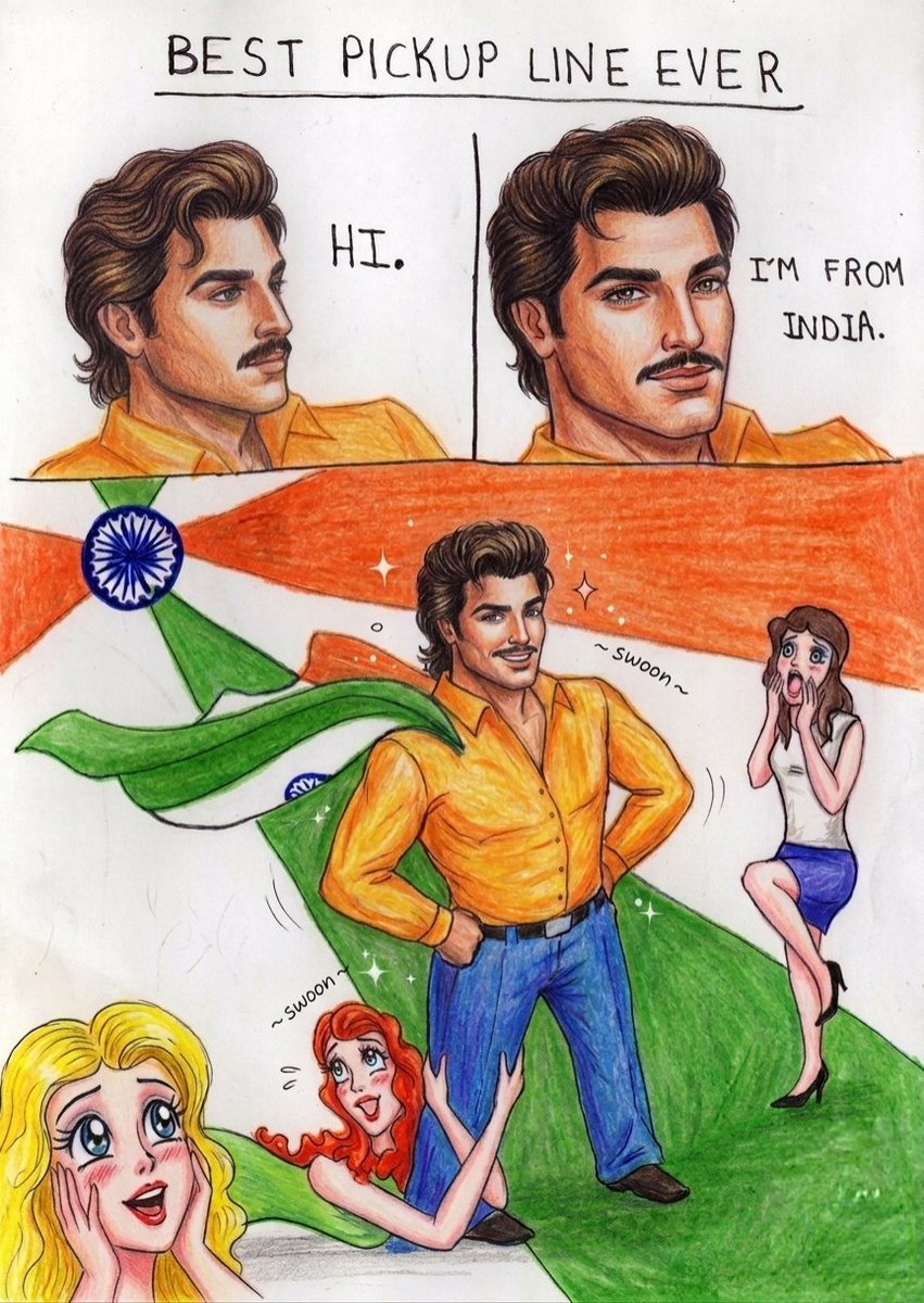 Deepaklawde's tweet photo. The ultimate pickup line doesn't exi— 😮💨🇮🇳😎 https://t.co/fi8mJxOiG8