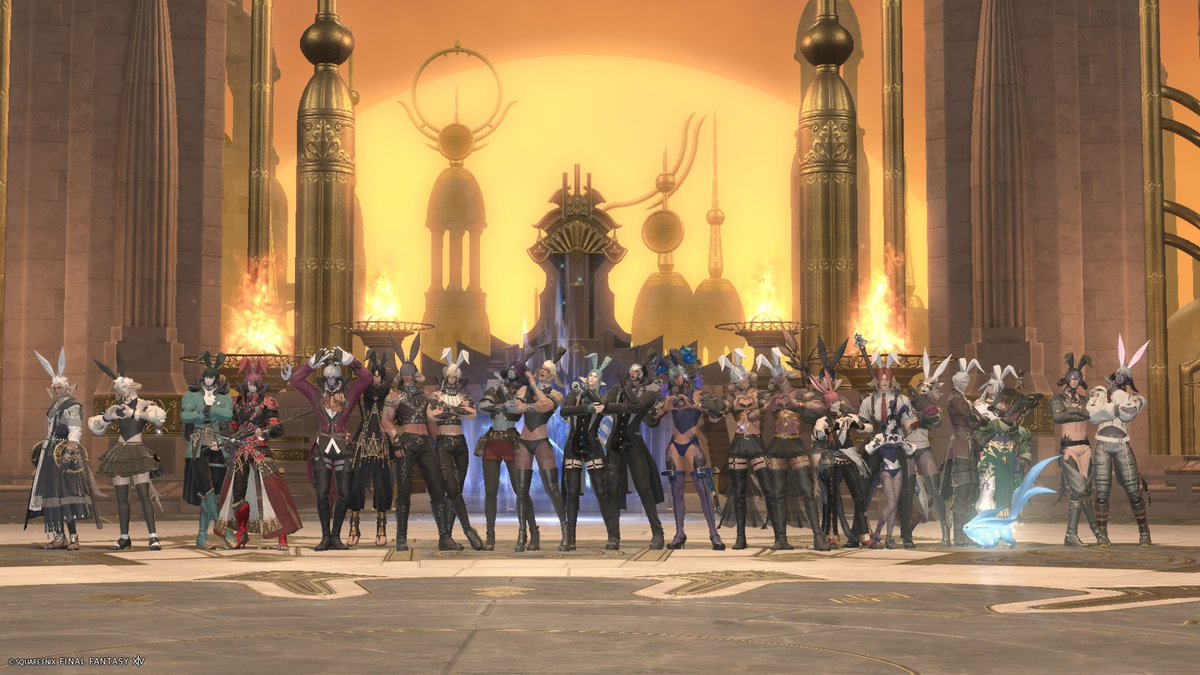 S_game_ff14's tweet photo. #バニライア
昨日参加してきたバニライア写真!🐰楽しかったです!!! https://t.co/EGClqK9JB4