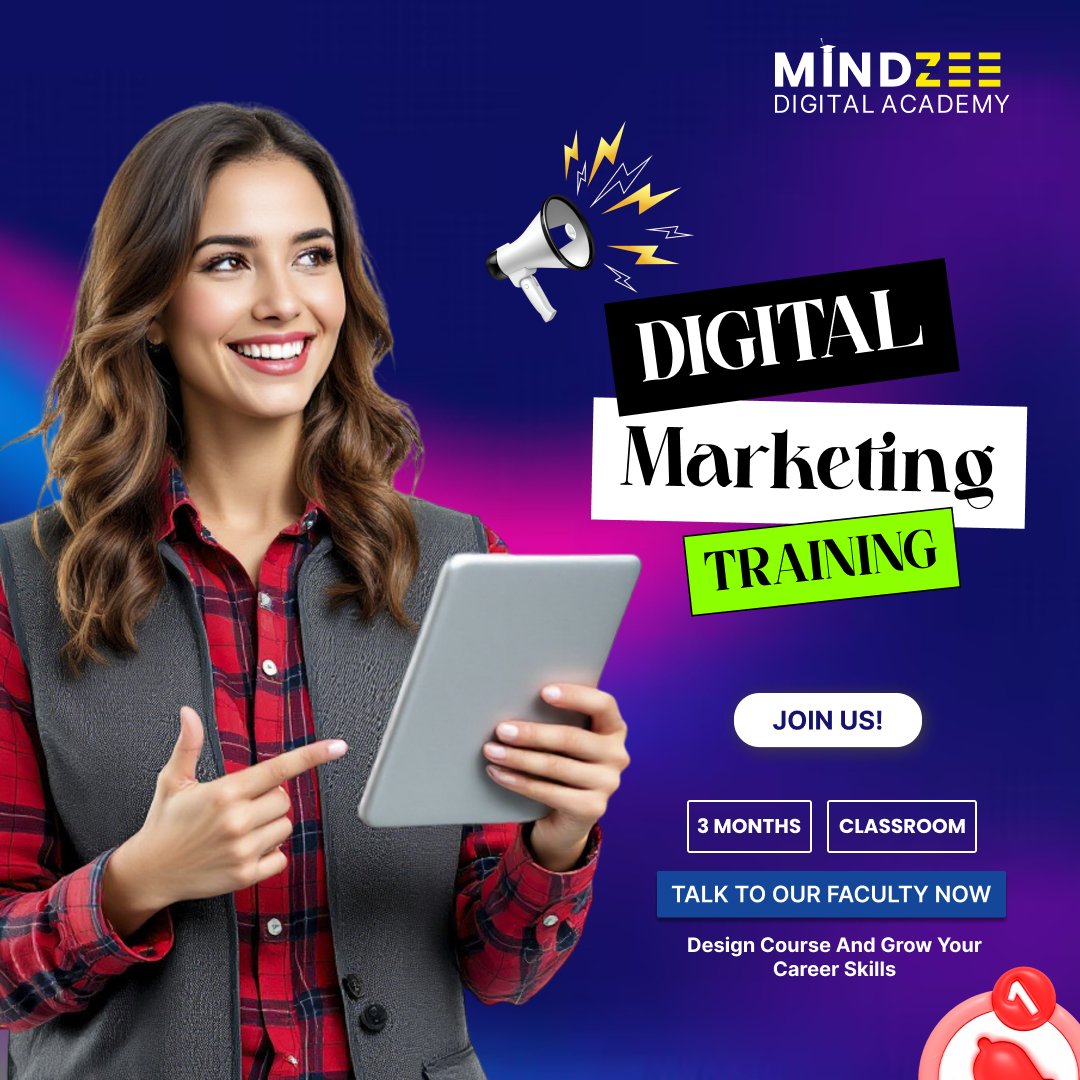Mindzeetraining's tweet photo. Your Digital Marketing Career with MindZee Digital Academy!

Want to build a successful career in digital marketing? Learn industry-relevant skills through hands-on training, live projects, and expert guidance at MindZee Digital Academy.
📞 Call: +91 8951605480 https://t.co/hRPjiJeN2t