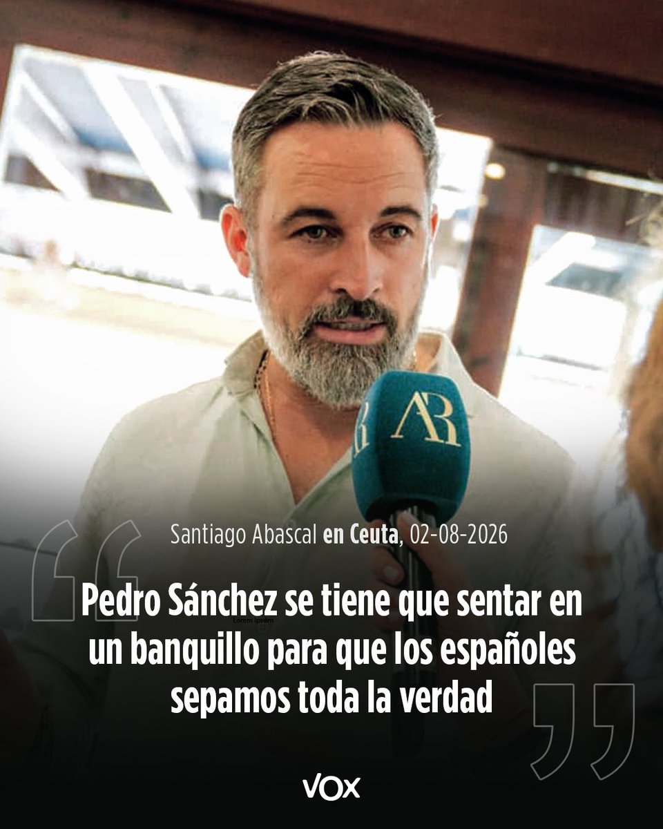 vox_es's tweet photo. No habrá otra manera de que sepamos la verdad. https://t.co/wNtnVfgO8O