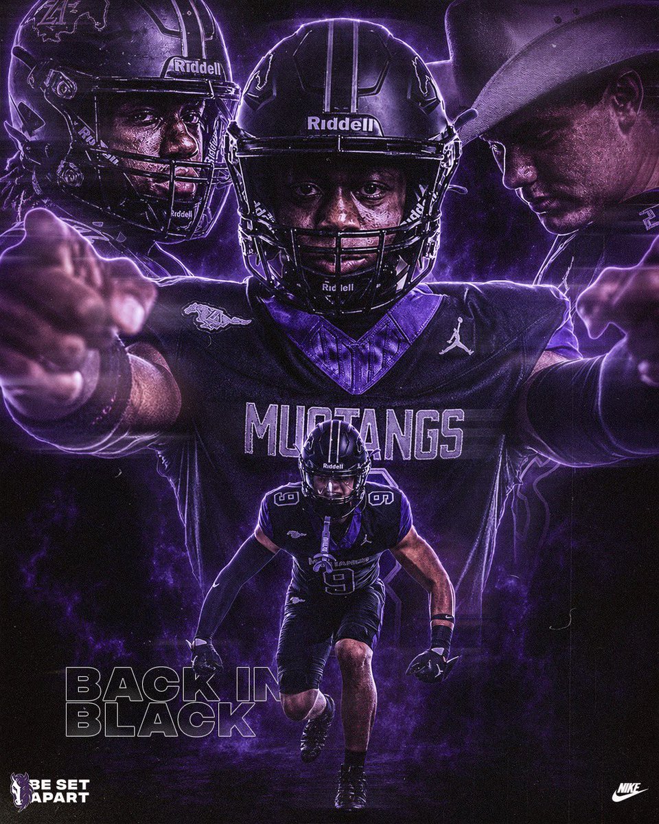 LAmustangFB's tweet photo. New Drip for 2026 🔥💜🔥 || Mustangs are Back in bLAck 🖤💜#BeSetApart https://t.co/5slQX4iKMZ