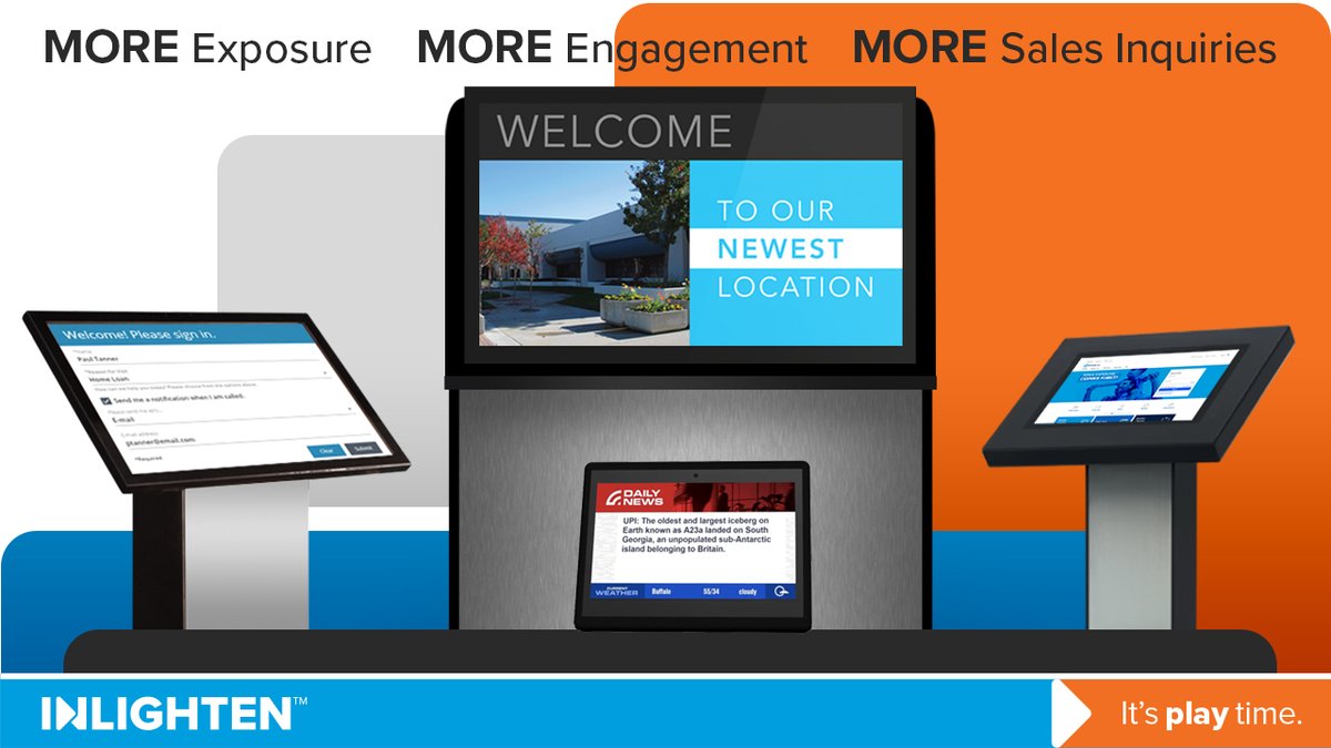 inLightenMedia's tweet photo. inLighten offers a more robust, reliable and affordable solution, with more capabilities and greater selection of high-quality, customizable content than any other provider – backed by top-notch customer service and used by thousands of financial institutions. #DigitalSignage https://t.co/f6iM71M3Lg