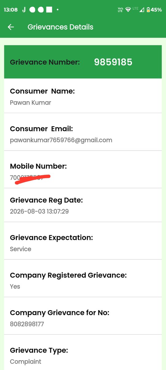 Sahilbabbar45's tweet photo. @RelianceDigital enough is enough now I had compliant on National Consumer Helpline let see what would be the consequences https://t.co/yFT7uimPEi