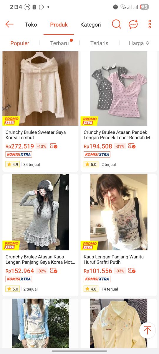 yyaraasy's tweet photo. GURLSSS.. aku nemu store yg outfitnya cakep semuaa😭💕 https://t.co/ADmzIfoWgK