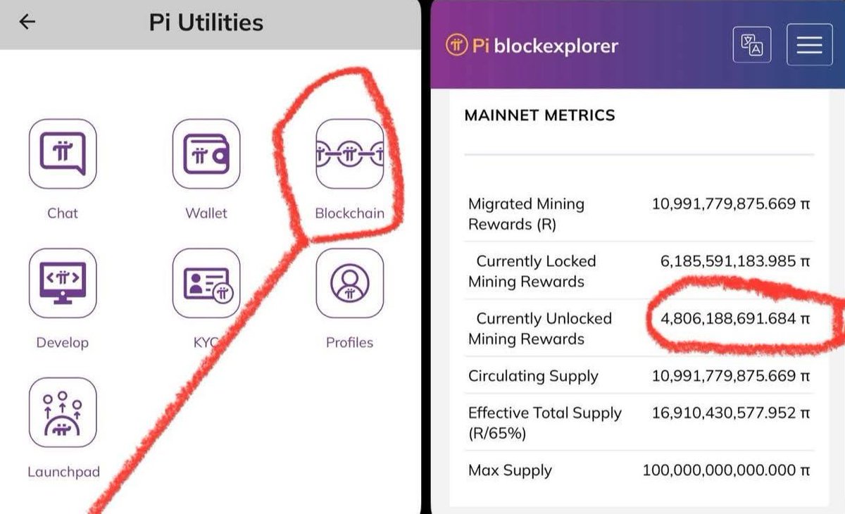 Pi_OM_2025's tweet photo. Pi Network Milestone Alert.
The numbers don't lie—look at the growth of the Mainnet.

Over 4.8 billion Pi in rewards have now been unlocked and are ready; ecosystem momentum is growing rapidly.

Follow @Pi_OM_2025 https://t.co/22pFREOtAv
