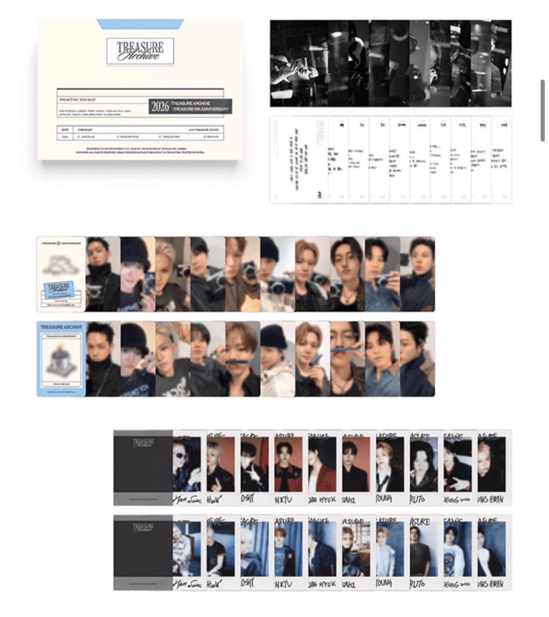 wlgm_jwo's tweet photo. Treasure 6th anniversary archive 6周年 トレカ ポラロイド 特典 封入 交換 買取 共同購入

譲 🦁以外

求 枠買取

画像詳細確認後リプお願いいたします🙇🏻‍♀️

キャンセル不可 https://t.co/ezSRos67Xb