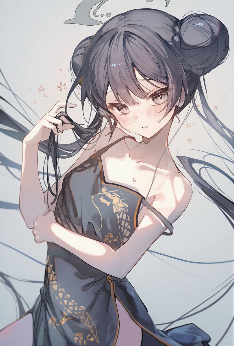 PurpleCat_Art's tweet photo. Kisaki  
#ブルアカ #竜華キサキ #BlueArchive #ブルーアーカイブ https://t.co/bPVxNtd3Xr