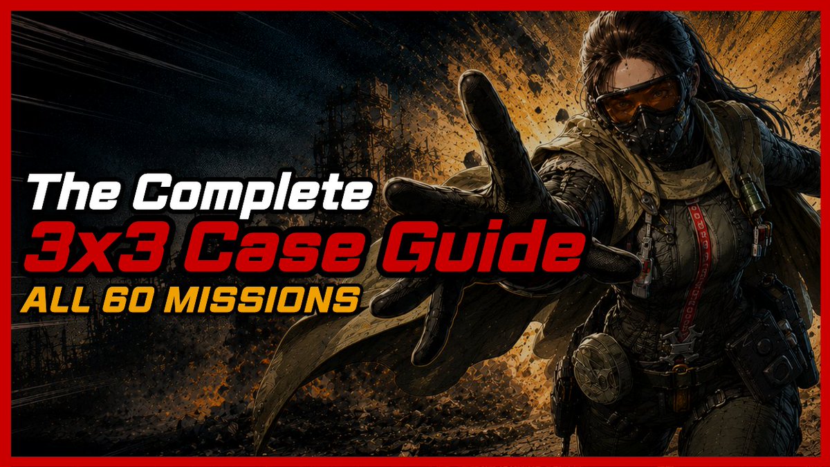 fleurdelis0329's tweet photo. Arena Breakout Infinite Season 6 Mission Guide
ABI 3x3 Case Complete Guide | ABI 2.0 | Season 6
(https://t.co/GaPcCSDz82)

00:00 [Rose 28]
(https://t.co/MMoLx0Paix)

01:30 [Items to Prepare]
(https://t.co/0re9wCvO5n)

01:43 [Spawn Point Guide]
(https://t.co/GMQp1LXdZ7)

Chapter 1 — Safe Route

03:20 Valley Activity
03:37 Verify Injuries
03:55 Investigate Clues
04:13 Captured
04:30 New Developments
04:48 Commander
04:57 Porter
05:01 Activate Locators
05:16 Counter-Investigation
05:23 Reinforce Defenses (Farm)
05:33 Reinforce Defenses (Airport)
05:43 The Traitor
05:54 Trap & Track
06:03 Operation Decoy
06:14 Disguise Supplies — BlackGold vs WhiteWolf
06:36 Joint Defense
06:44 Armory Stash
06:55 Race Against Time
06:58 Payback
07:10 Rat Catcher
07:25 Stunt Driver
07:40 Viper's Nest

Chapter 2 — Old Scores

07:56 Psycho
08:17 Supply Convoy
08:24 Severing the Link
08:31 Parting Gifts
08:45 Tactical Failure
08:57 Grievous Wound
09:07 Smoke Gren.
09:21 Destroy Runway
09:24 Complete Mess
09:41 Long Game
09:48 Meeting
09:57 Small Favor
10:01 Loyalty Test
10:10 Money Talks
10:19 Ridicule
10:28 Incompetence
10:36 False Protection
10:44 Attitude
10:52 Taking Out the Trash
11:08 Window of Opportunity
11:16 Special Intel

Chapter 3 — Fatal Encounter

11:30 Change of Plans
11:57 Personal Escort
12:00 Decoy Vehicles
12:14 The Safe Side
12:22 Compromising Cargo
12:30 Reconnaissance
12:36 Rat Trap
12:43 Comms Blackout
12:47 Pincer Attack
13:59 Special Op
14:02 Save Strength — Skip
14:06 Orderly Retreat
14:12 Catch Them Off Guard
15:16 Old Friend
15:27 Delay Tactics
15:38 Salvation Plan
15:49 Intersection
15:59 Control the Source

#ArenabreakoutPC #Arenabreakoutinfinite #ABI