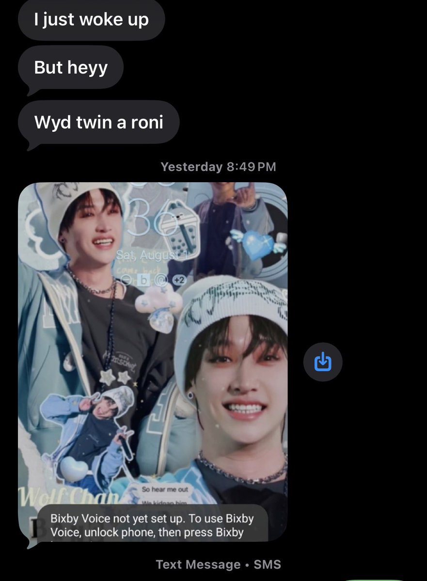 saturn44729's tweet photo. my bsf who hated kpop last year js texted me and had bangchan as her wallpaper……????.?.?.?.??.?.?.(.&amp;:&amp;/&amp;/‘aa https://t.co/iHp7SRTHbD