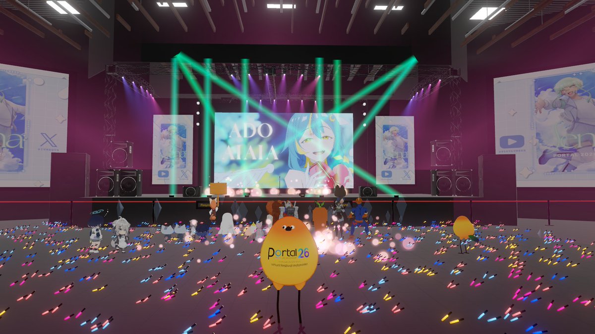 Fina_Neko_ID's tweet photo. #Portal26 Day 2 virtual market otsu posting (1/5)

peak banget, walau harus antri 2 jam buat ke konser, gilak ada pun 80 an lebih yg antri, jadi udh nyentuh ratusan yg nonton wkwk
thankyou @pasaronlinevr

#VRChat #VRC https://t.co/s35GzwAE1x