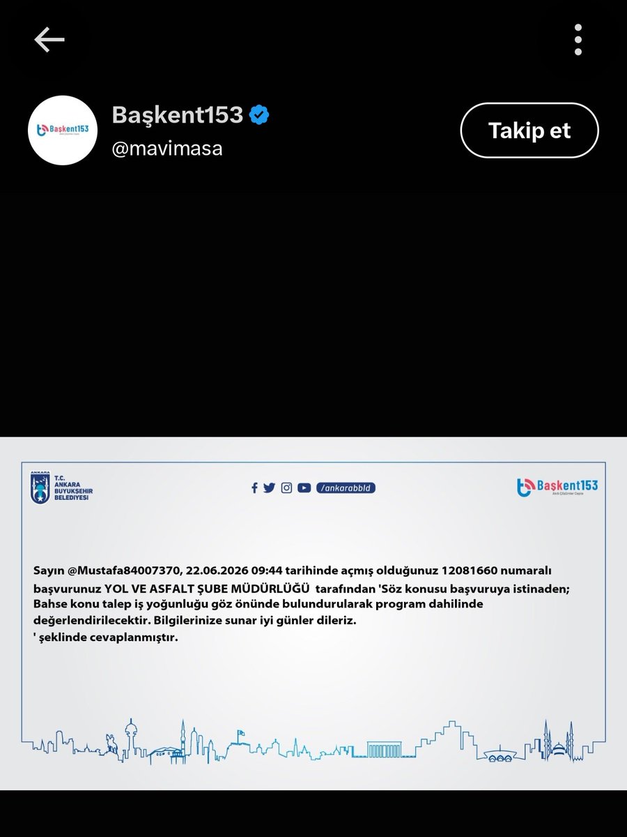 Mustafa84007370's tweet photo. @mavimasa @mansuryavas06 Bana bunu gondermeyin  tekrar isim geregi hergun ankarayi trafikle dolabiyorum ve hic bir calisma yok yogunuz yok is cok diye sonuc gondermeyin https://t.co/Mhmd3Qt1sv