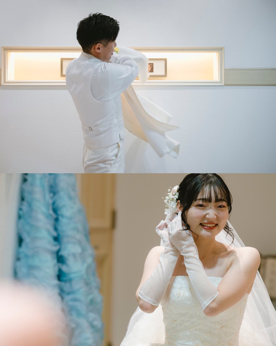 ffpwedding's tweet photo. 待ち望んだ一日のはじまり＿＿＿＿＿

鏡に映る自分の姿に
少しずつ今日の実感がわいてくる

\\ ブライダルフェア開催 //
⁡⁡⁡ https://t.co/5Nb5SgGdlH
⁡
⁡#フルーツフラワーパーク ⁡
⁡#神戸結婚式 ⁡
⁡#神戸披露宴 https://t.co/00rQ6xVadQ