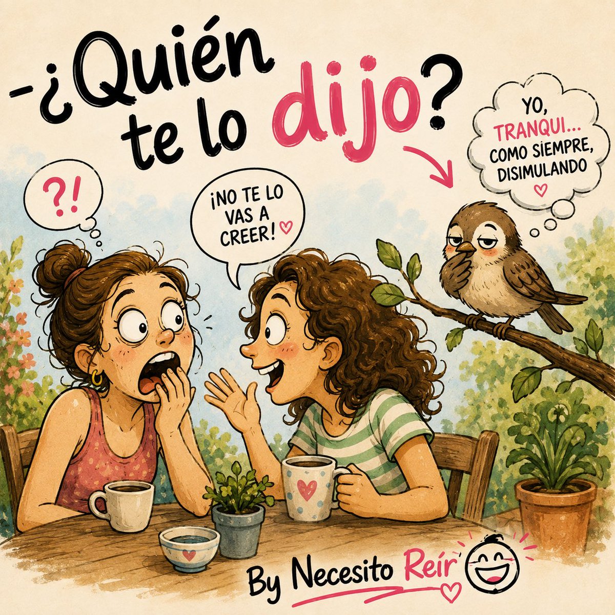 ReirNecesito's tweet photo. Hay personas… y luego están los pajaritos del grupo. 🤭 https://t.co/gZraZMR1zA