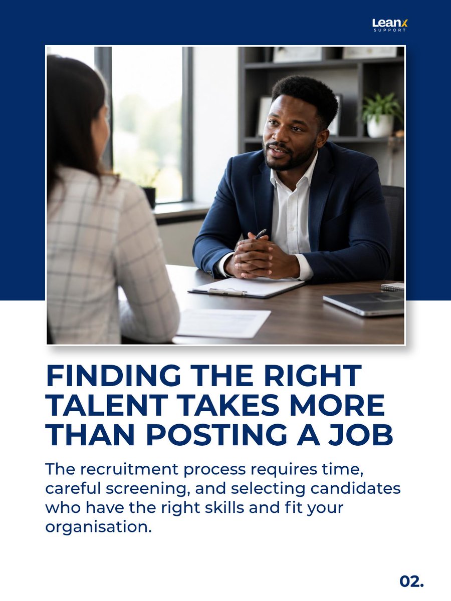 Leanx_Support's tweet photo. Finding the right talent starts with the right recruitment partner.

See how Leanx Support helps businesses recruit qualified professionals through a structured and efficient recruitment process.

+234 808 585 1857

#RecruitmentServices https://t.co/cgruxQhRLV