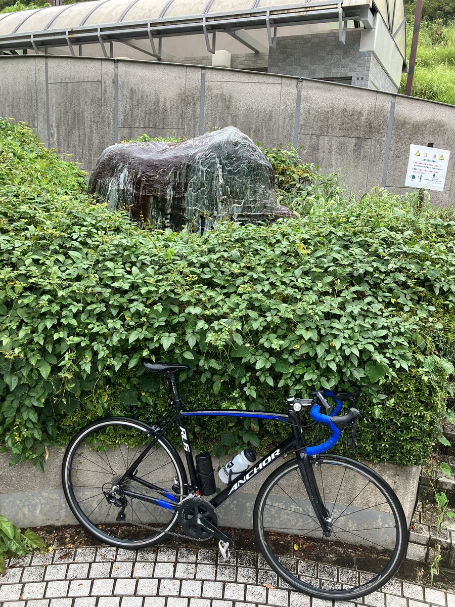 cycle_chiryoin's tweet photo. 練馬区の予報しか見ていなかったら、物見山周辺はしっかり雨。
それでも7年ぶりの物見山。
懐かしさとともに「こんなに近かった？こんなにラクだった？」という、久々に訪れた出身小学校が小さく見える現象を味わった。

次行く時は晴れの日にTTしたい https://t.co/O011hxJ4yq